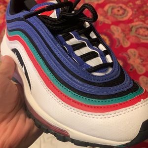 Nike 97s size 4Y. ONLY WORN ONCE. Great condition